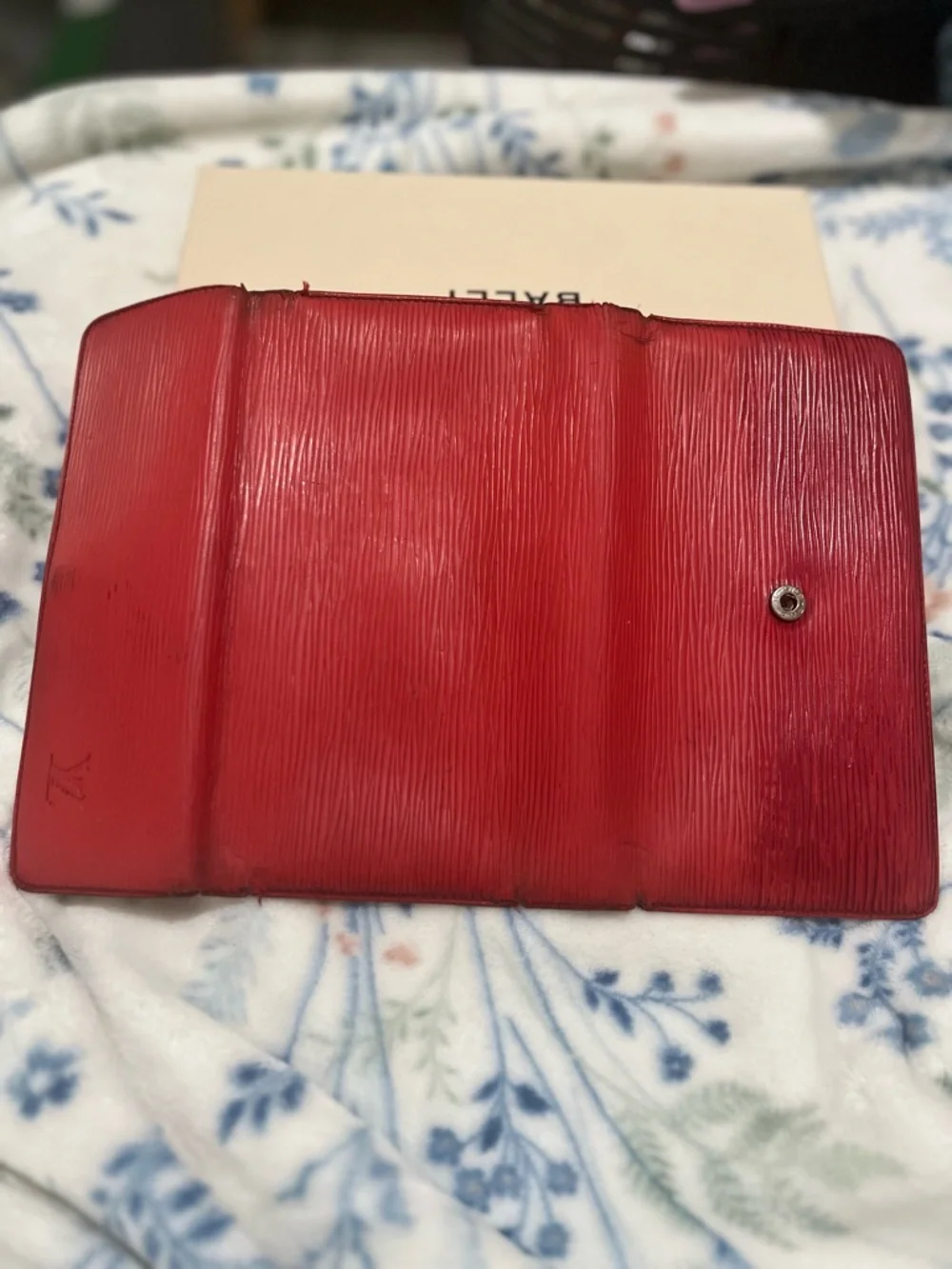 Louis Vuitton Red Epi Leather Wallet - Picture 5 of 12
